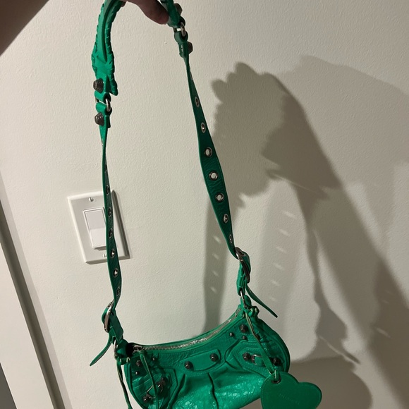 Green Balenciaga Le Cagole - Picture 1 of 4